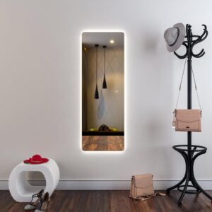 LEILA 500×1400 mm pilna auguma LED spogulis ar fona apgaismojumu
